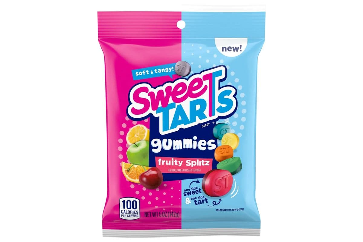 SweeTarts Gummies Fruity Splitz