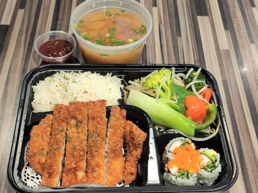 Ji Box Chicken Steak (Dark Meat) Bento (A762)