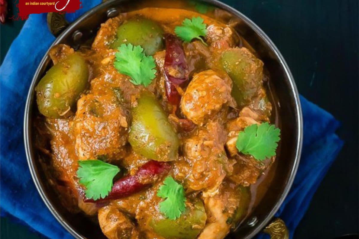 Kadai chicken masala