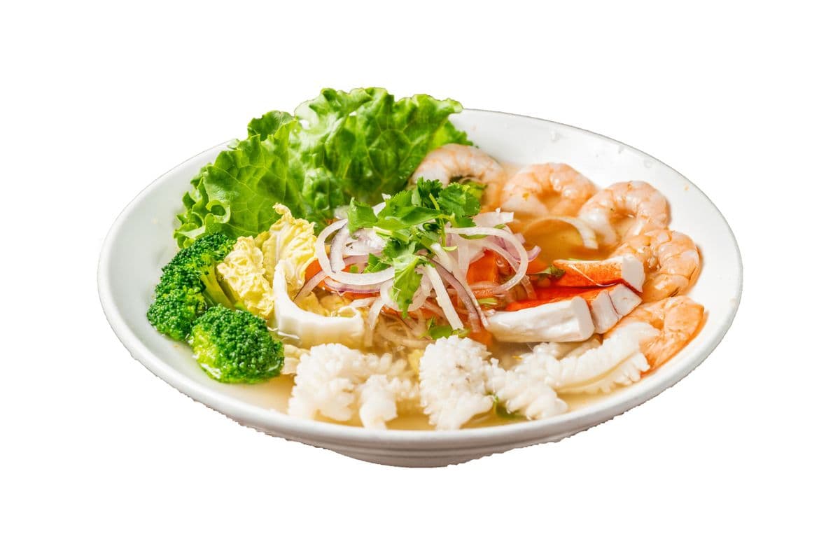 S3. Egg Noodle Seafood Soup (Large)