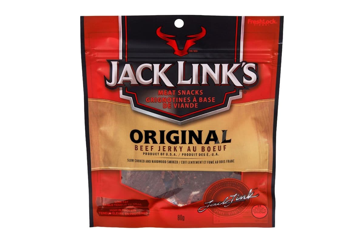 Jack Link's jerky au boeuf original (80g) 77001 / Jack Link's Original Beef Jerky (80g) 77001