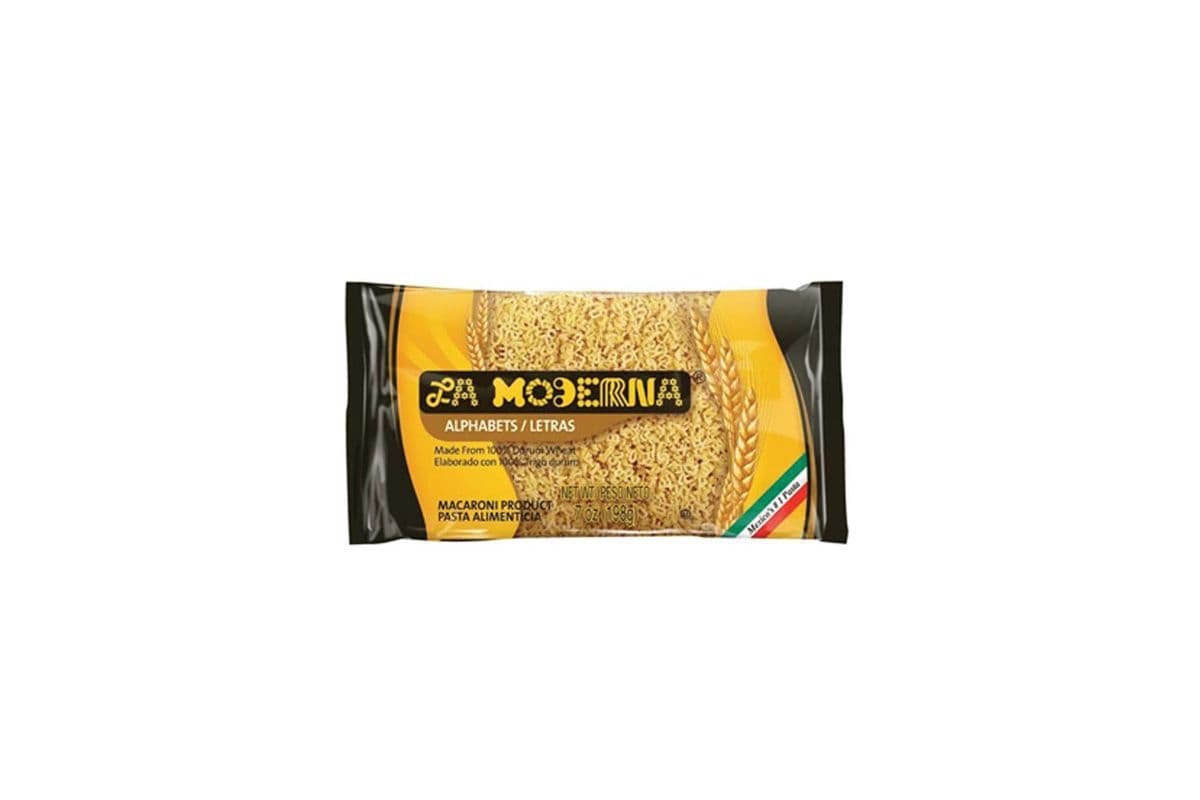 La Moderna Pastas Alphabets (7 oz)