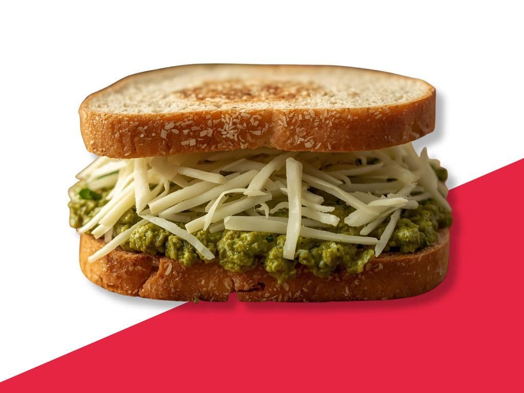 Cheese Chutney Sandwich (4 Pcs)
