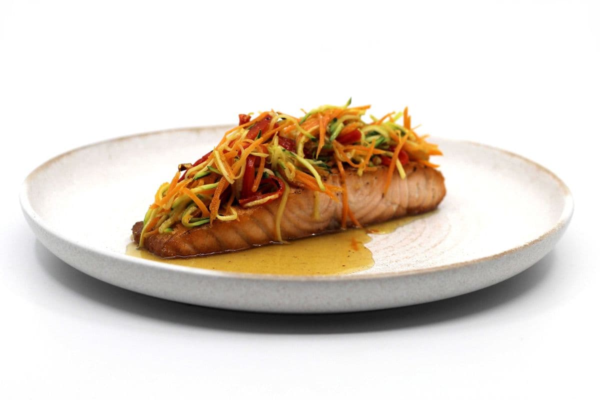 Maple Glazed Salmon (2 portions)