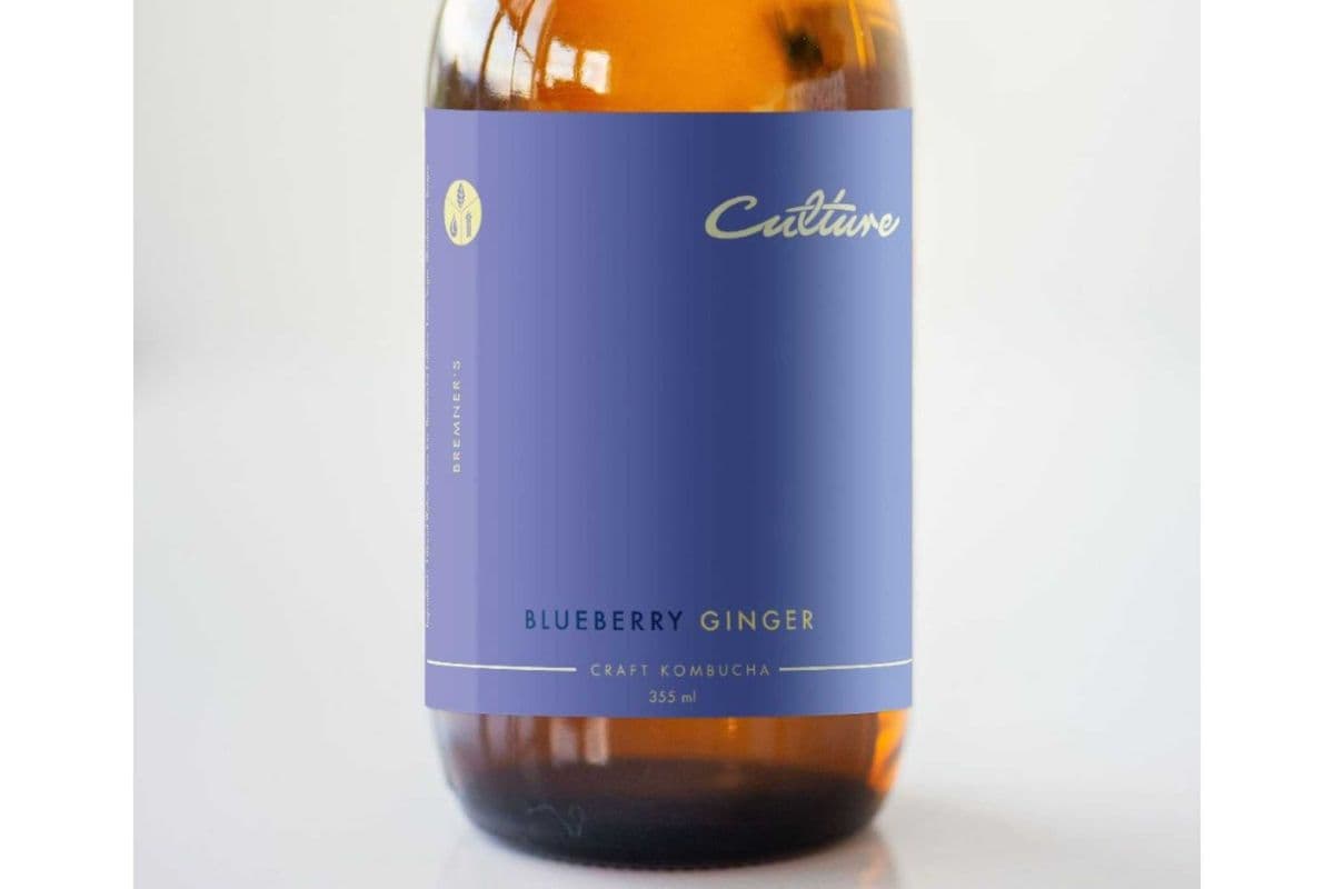 Culture Kombucha Blueberry Ginger