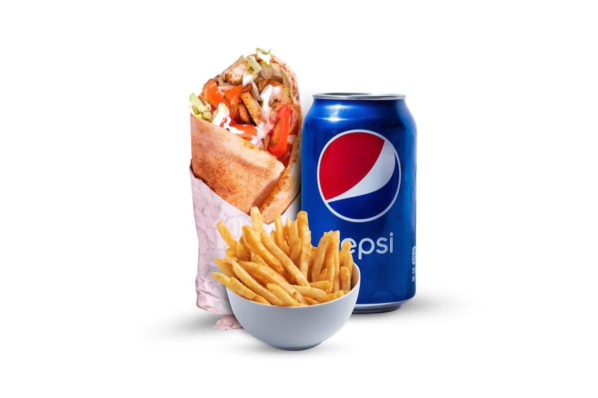 Regular Chicken Donair Combo