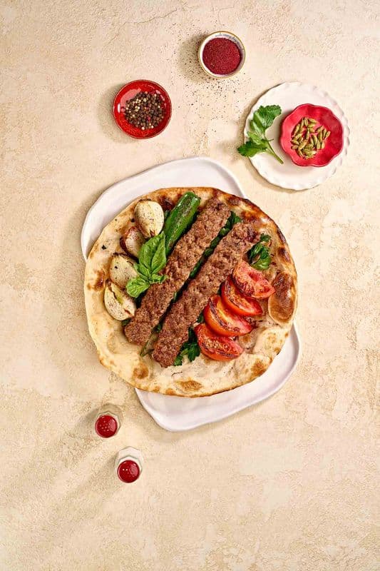 Iraqi Kebab Plate
