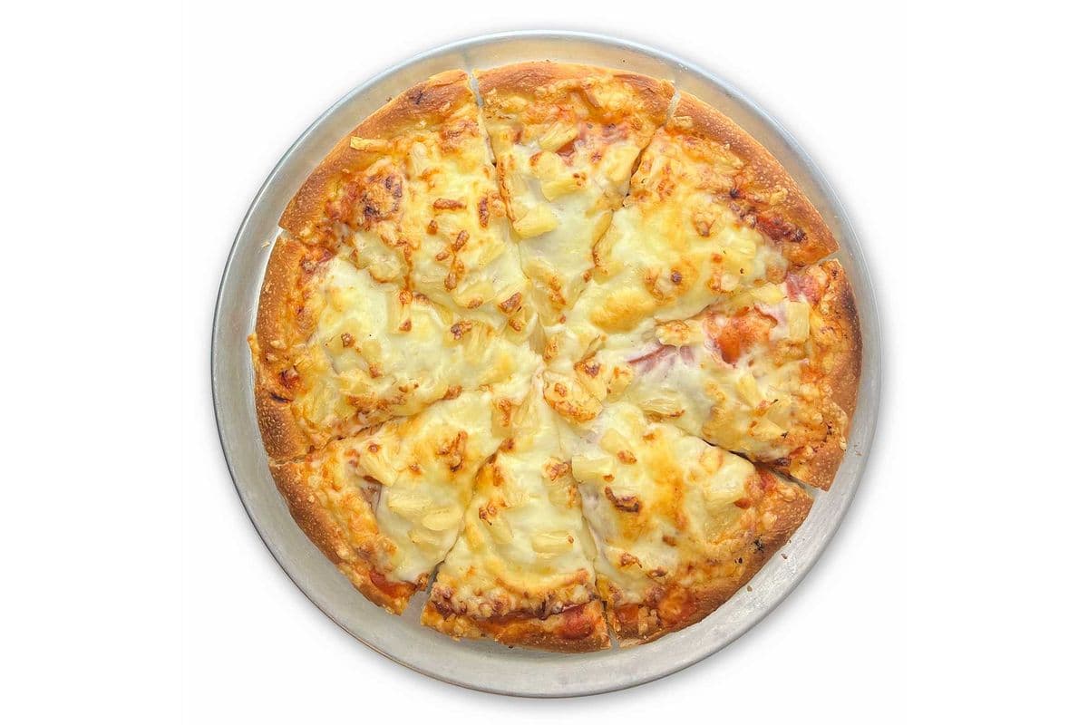 Medium Hawaiian: Ham and Pineapple