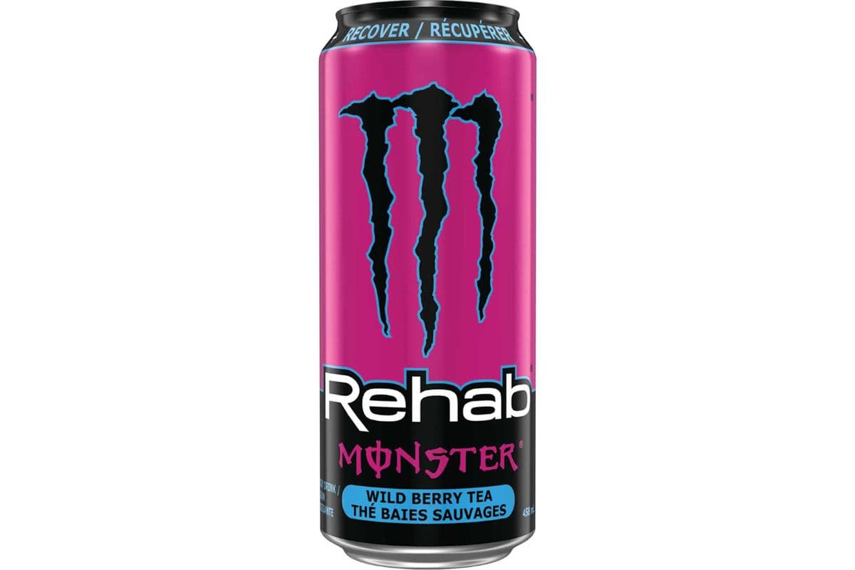 Monster Rehab Wild Berry Tea 458ml