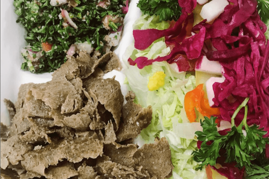 Lamb Donair Platter