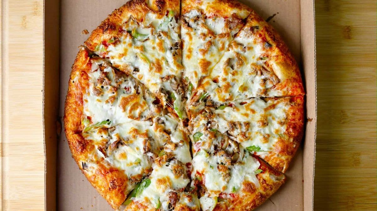 13" Cheese Steak Pizza