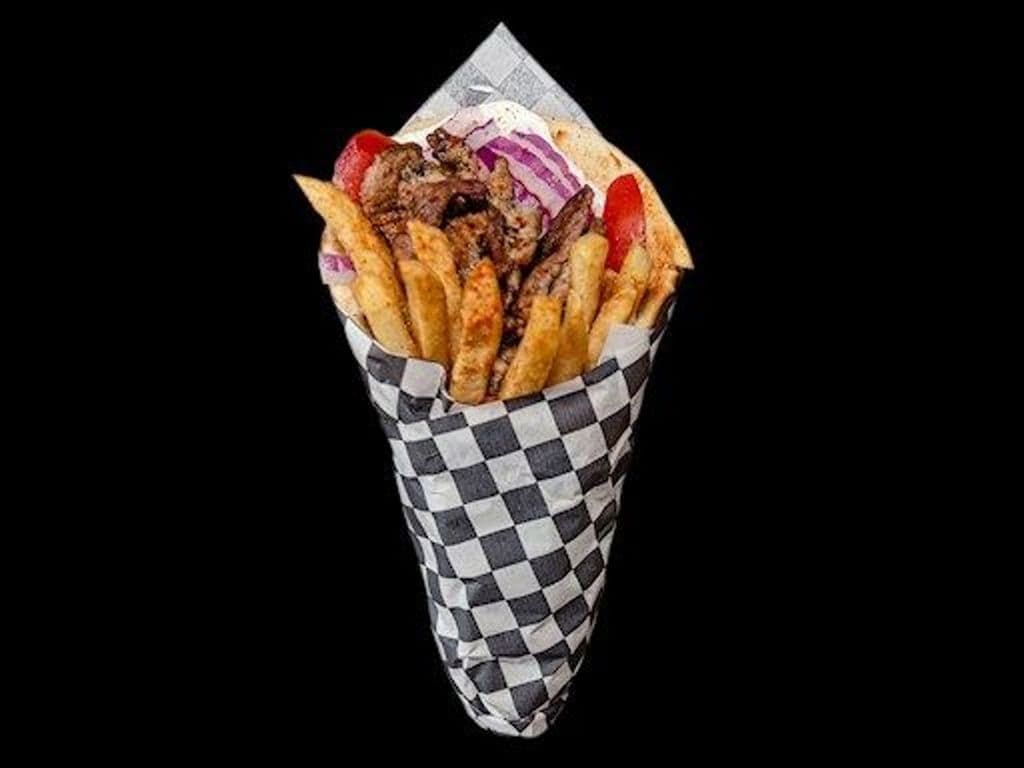 Authentic Pork Gyro Pita