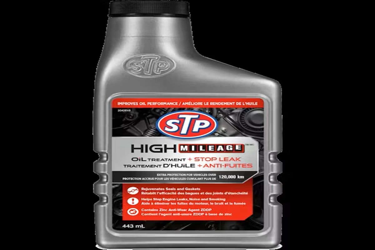 STP High Milage oil Treatment + stop leak (443ml)