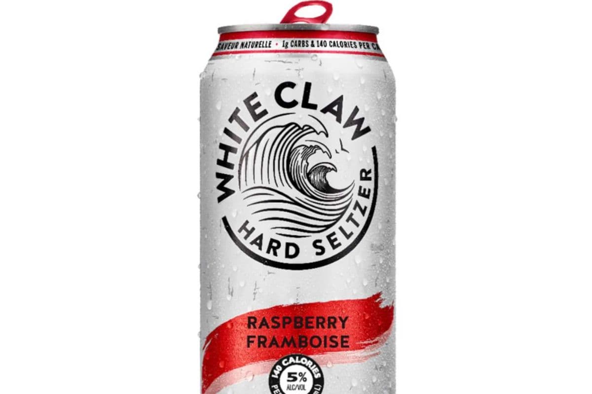 White Claw Raspberry (1 x 473 ml Can)