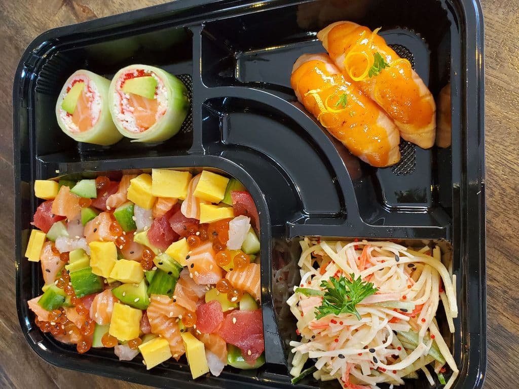 Bara Chirashi Don Bento Combo