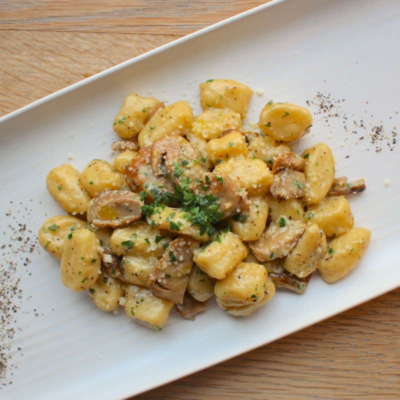 Gnocchi Mushroom