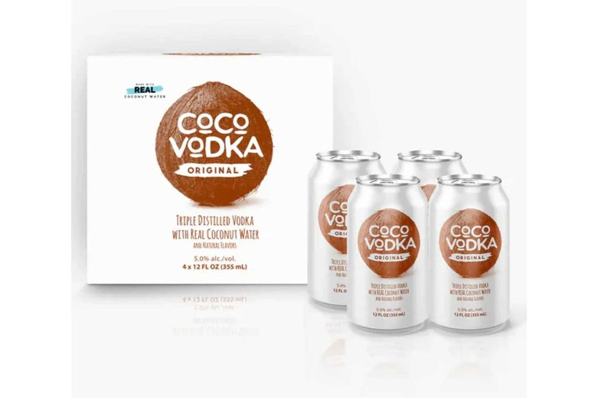 Coco Vodka Original (4 x 335 ml Can)
