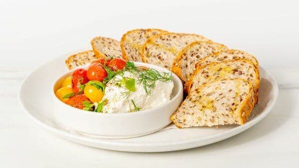 Roasted Tomatoes & Whipped Feta