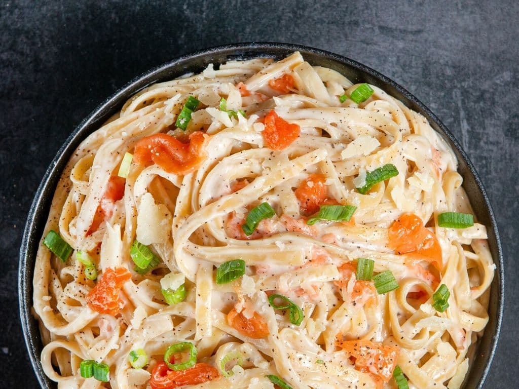 Fettuccine Saumon et Zeste de Citron