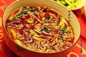 Sliced Beef in Boiled Chilli Oil Noodle 水煮牛肉面