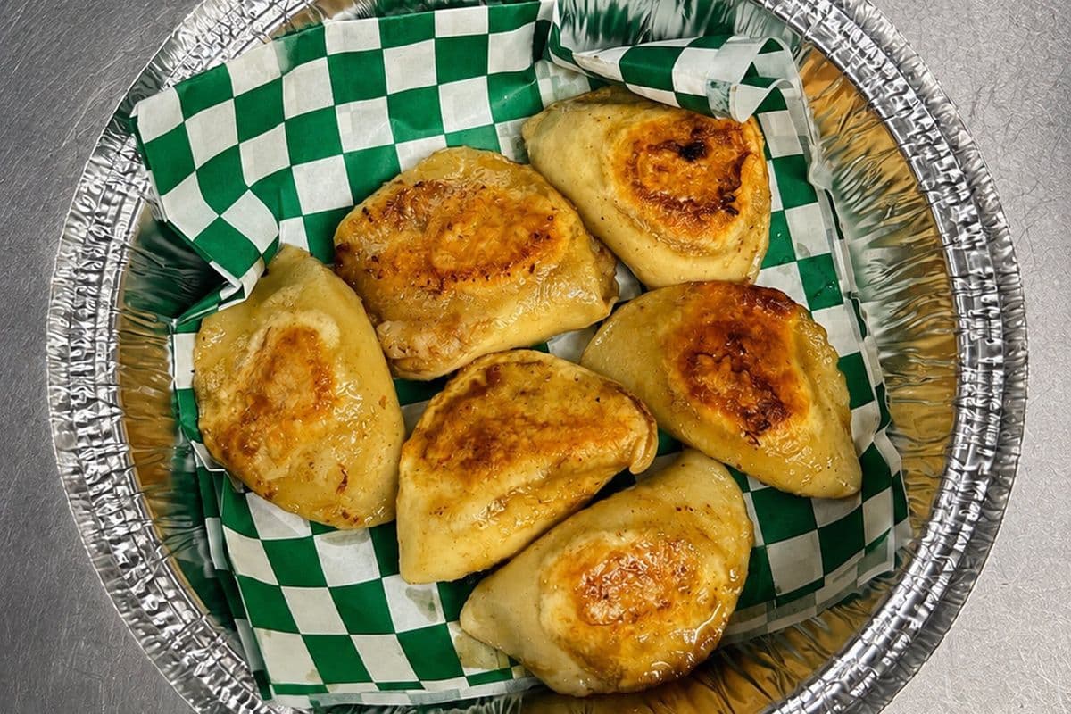 Gourmet Potato and Bacon Perogies (6 Perogies)