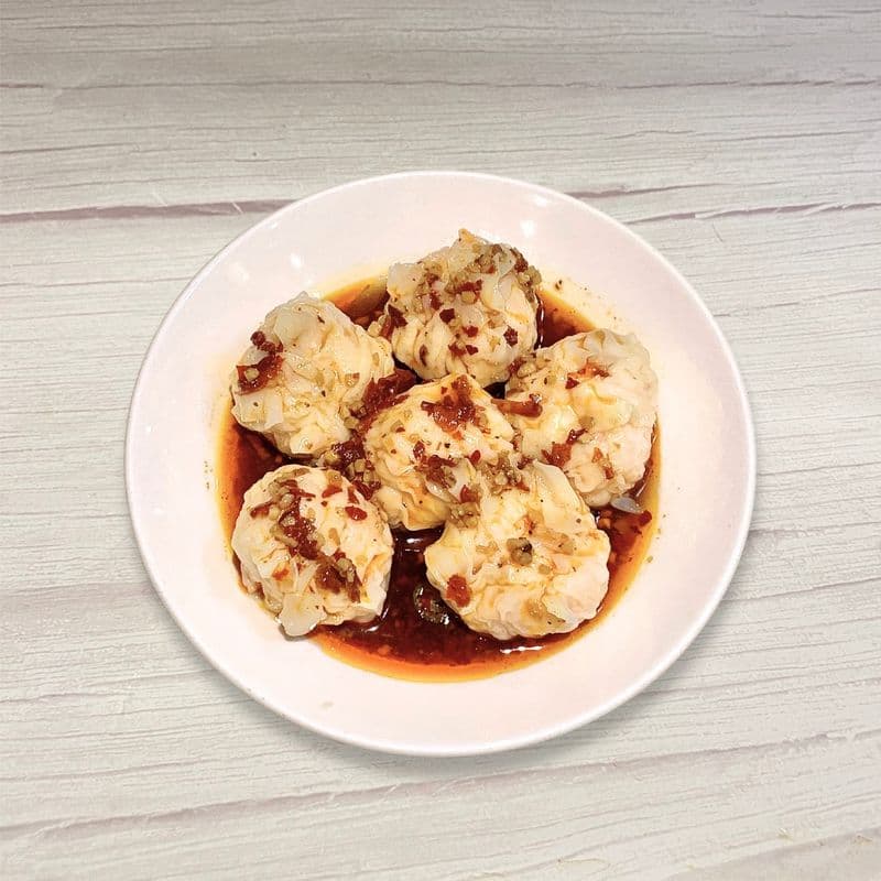 Prawn Wonton in Spicy Chili Sauce / 鮮蝦紅油抄手