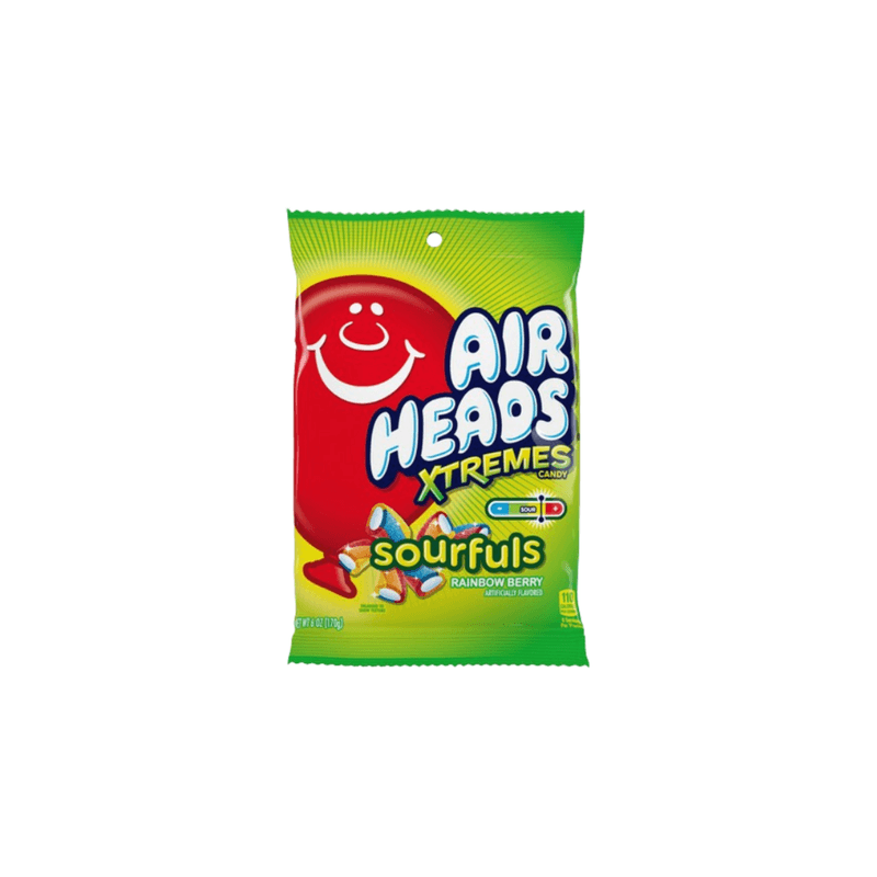 Sourfuls Rainbow Berry Airheads Xtremes - Mexico (6oz)