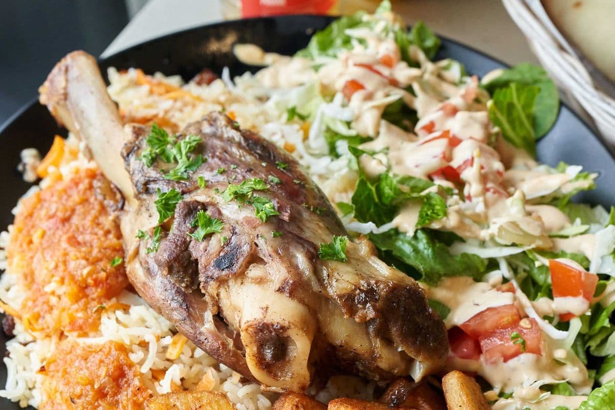 Lamb Shank Plate