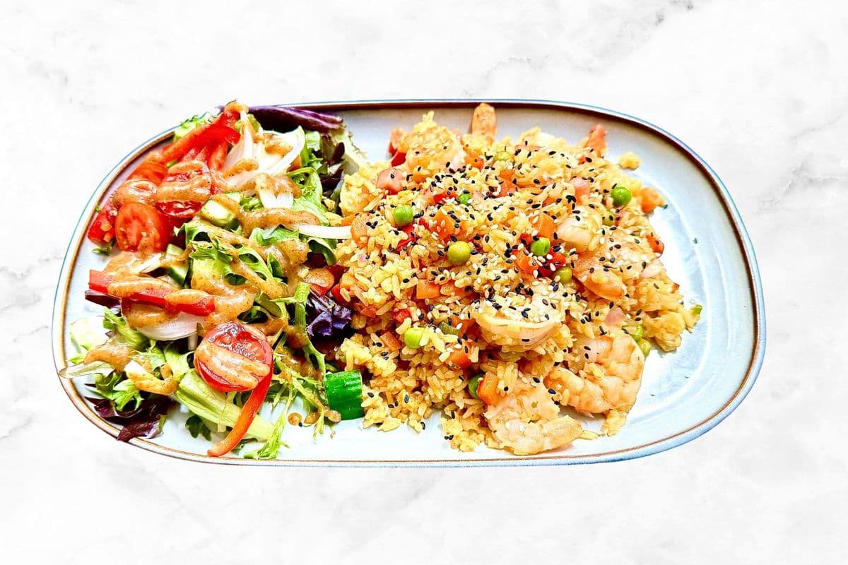 ARROZ CON CAMARONES