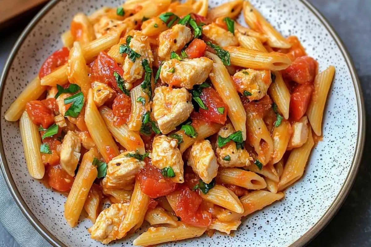 PENNE ARRABBIATA (CHICKEN) PASTA
