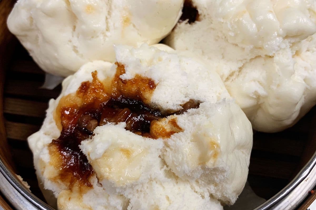 D01. Honey and BBQ Pork Buns