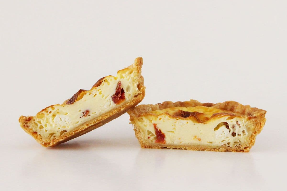Sun-Dried Tomato and Goat Cheese Quiche