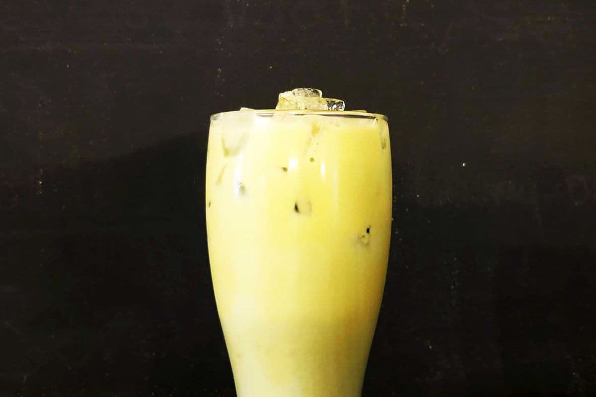 D2_Thé vert glacé thaïlandais / Thai Iced Green Tea