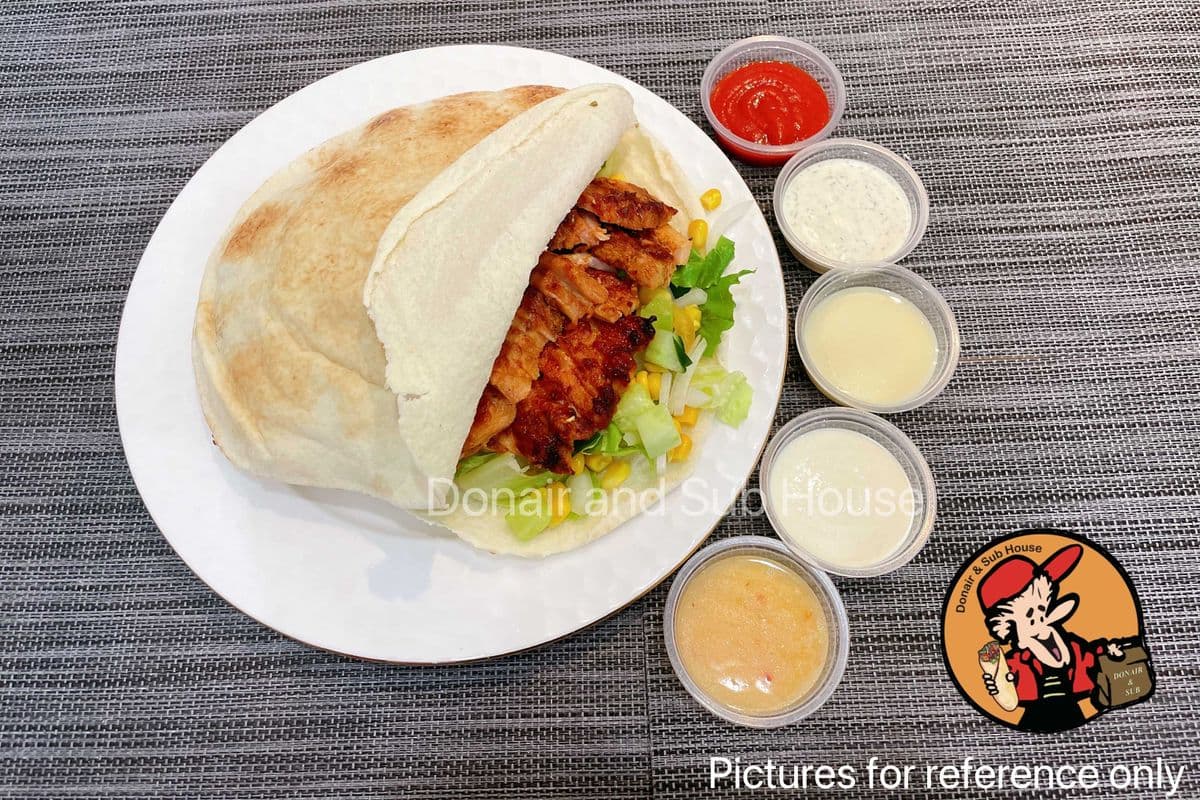 2 Small Donair & 2 Pop