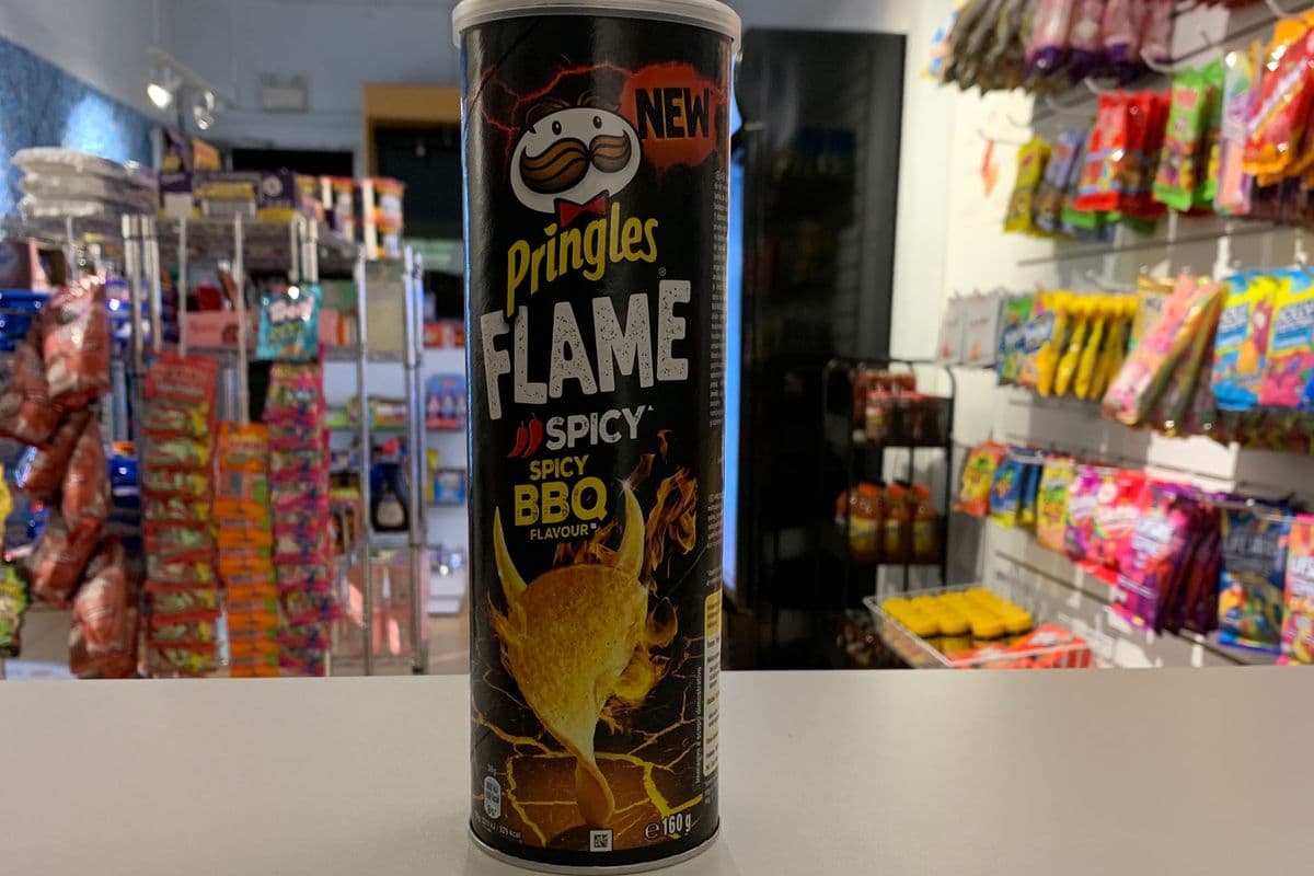 Pringles Spicy Spicy BBQ 160g