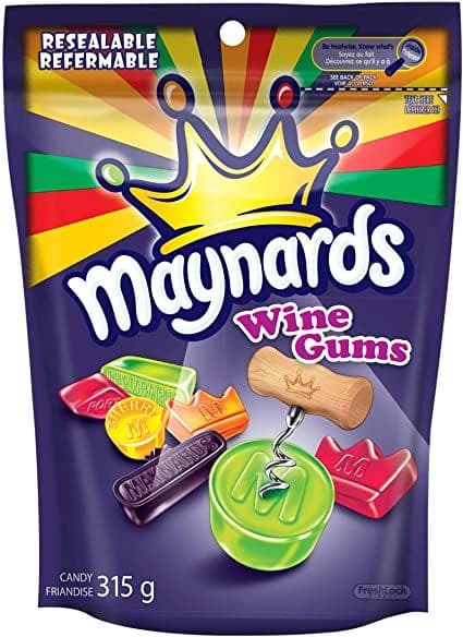 Maynards Wine Gums Candy Stand Up Pouch (315 g)