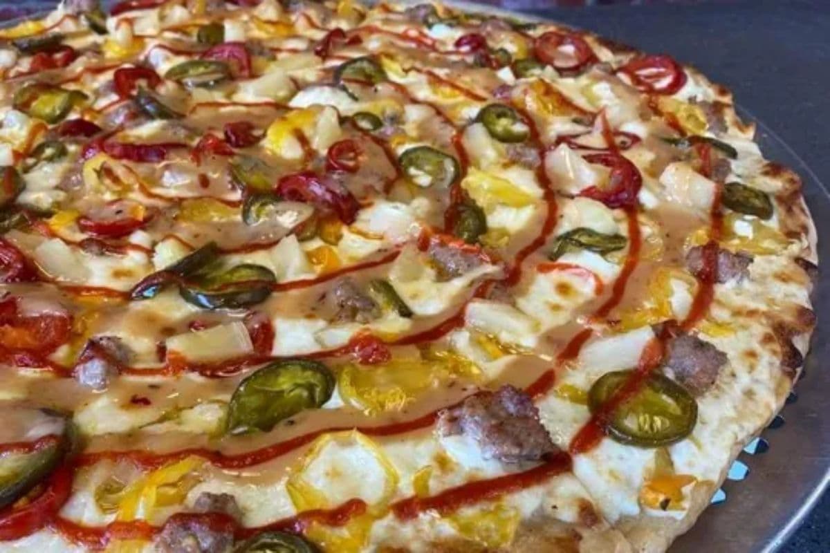 Small Sweet and Spicy Sausage Pizza