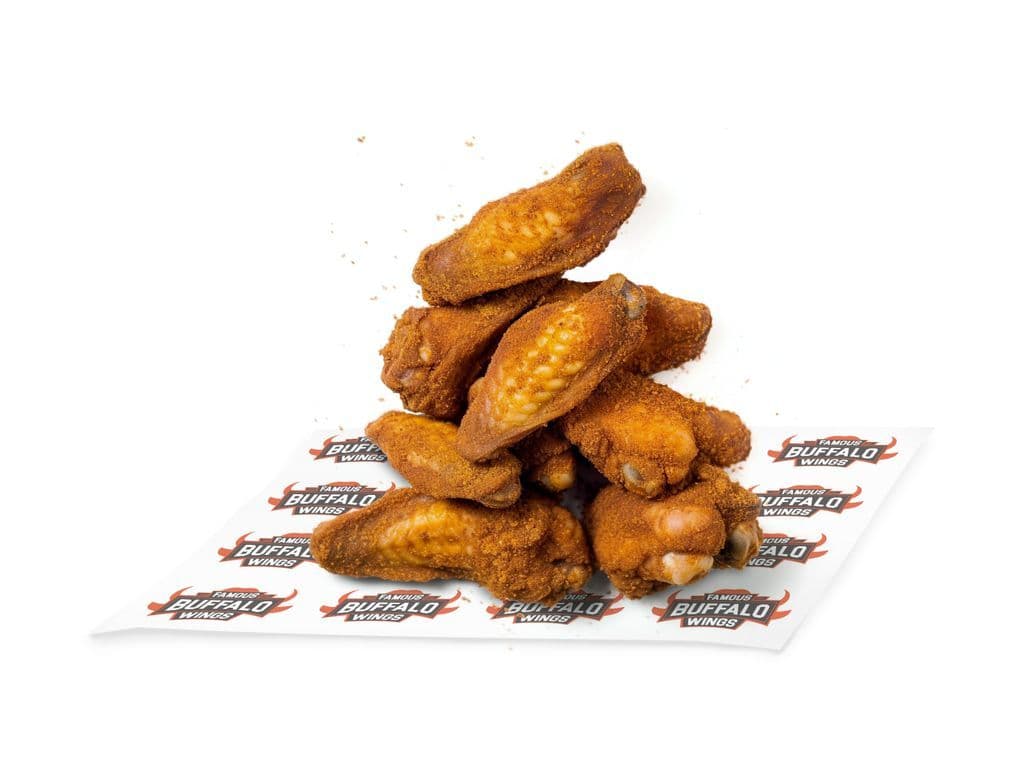 BBQ Dry Rub Traditional Wings *