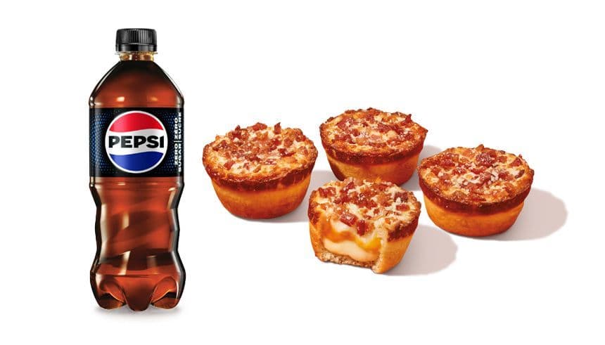 Bacon & Cheese Crazy Puffs and 591ML Pepsi Combo