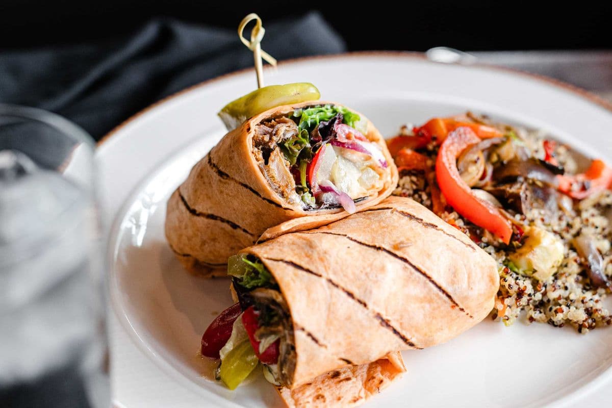 Crispy Mushroom Wrap