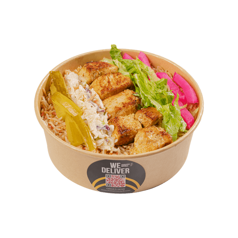 Shish Tawooq on the Rice & Fries