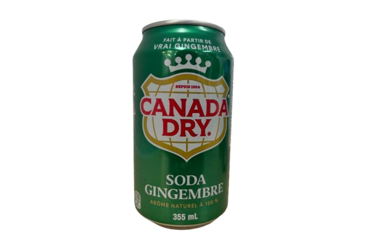 Canada Dry Ginger Ale can
