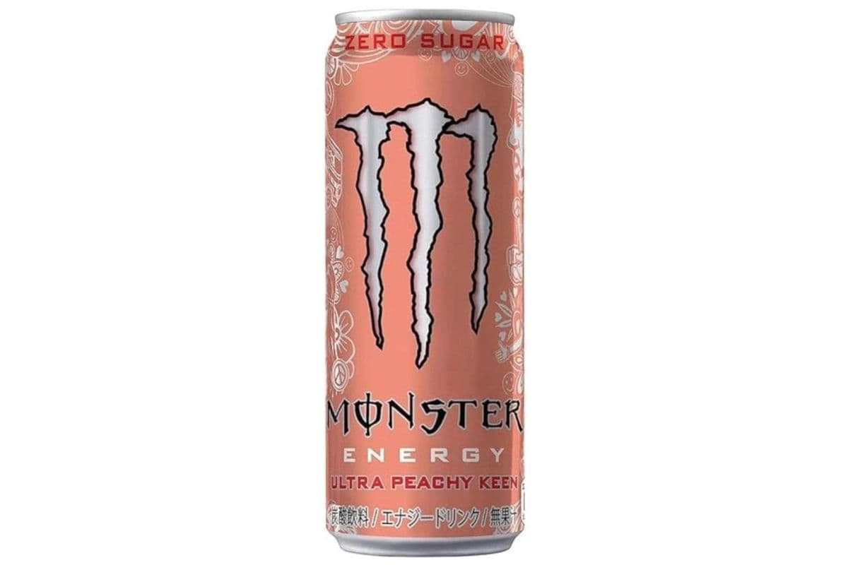 Monster Zero Sugar Ultra Peachy Keen Can (355 mL)