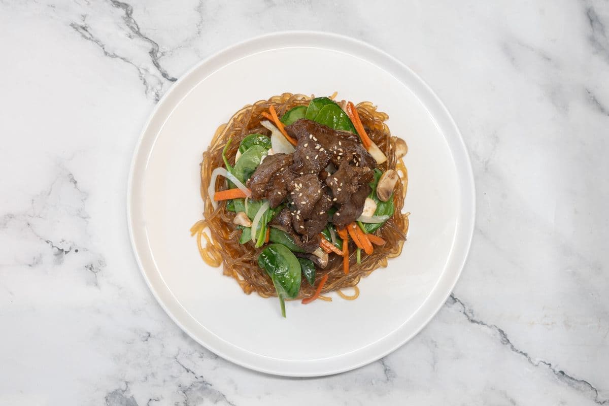 Jap-Chae (Sweet Potato Noodles)