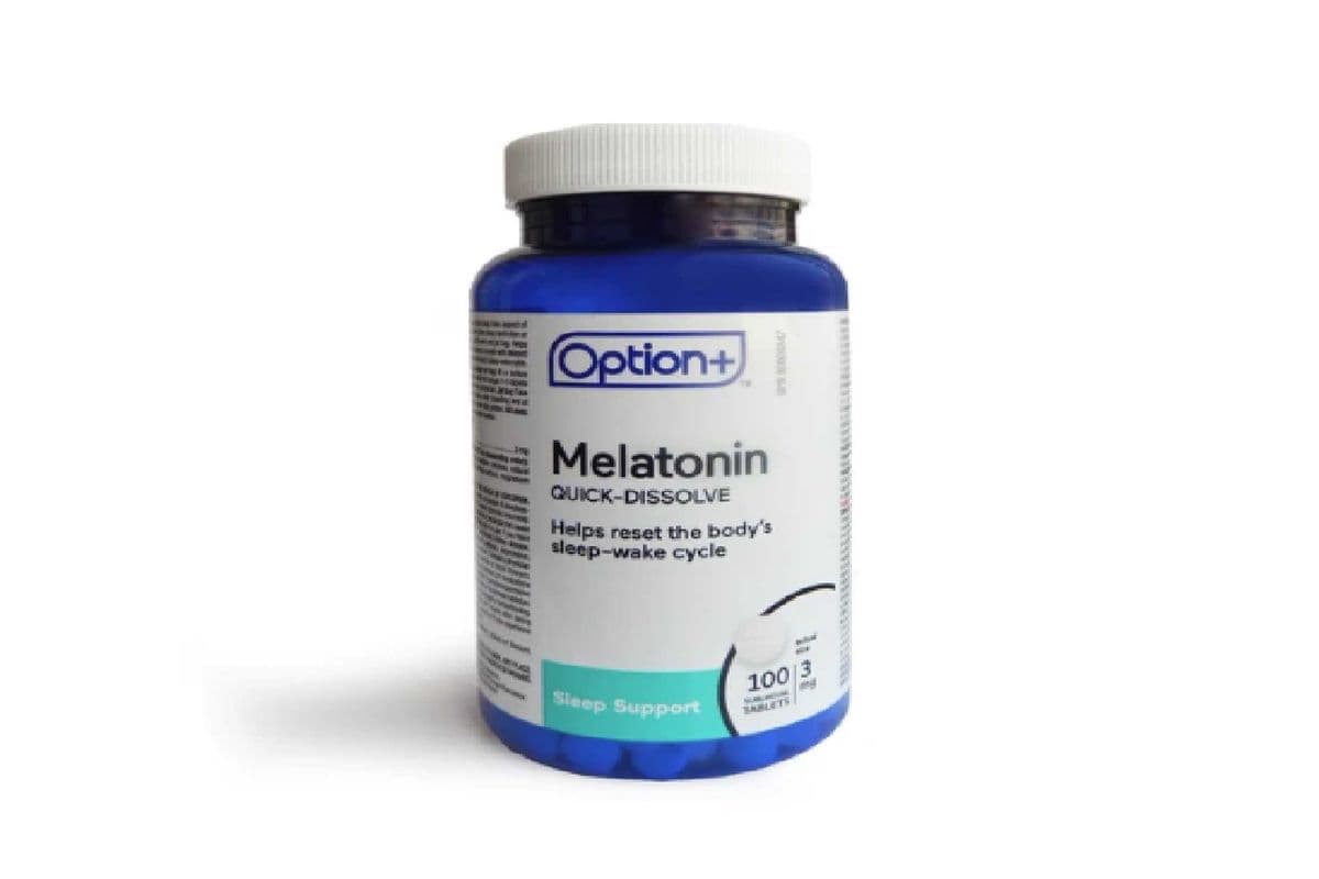 OPTION+ MELATONIN 3MG TABLETS 200 PACK (200 TABLETS)