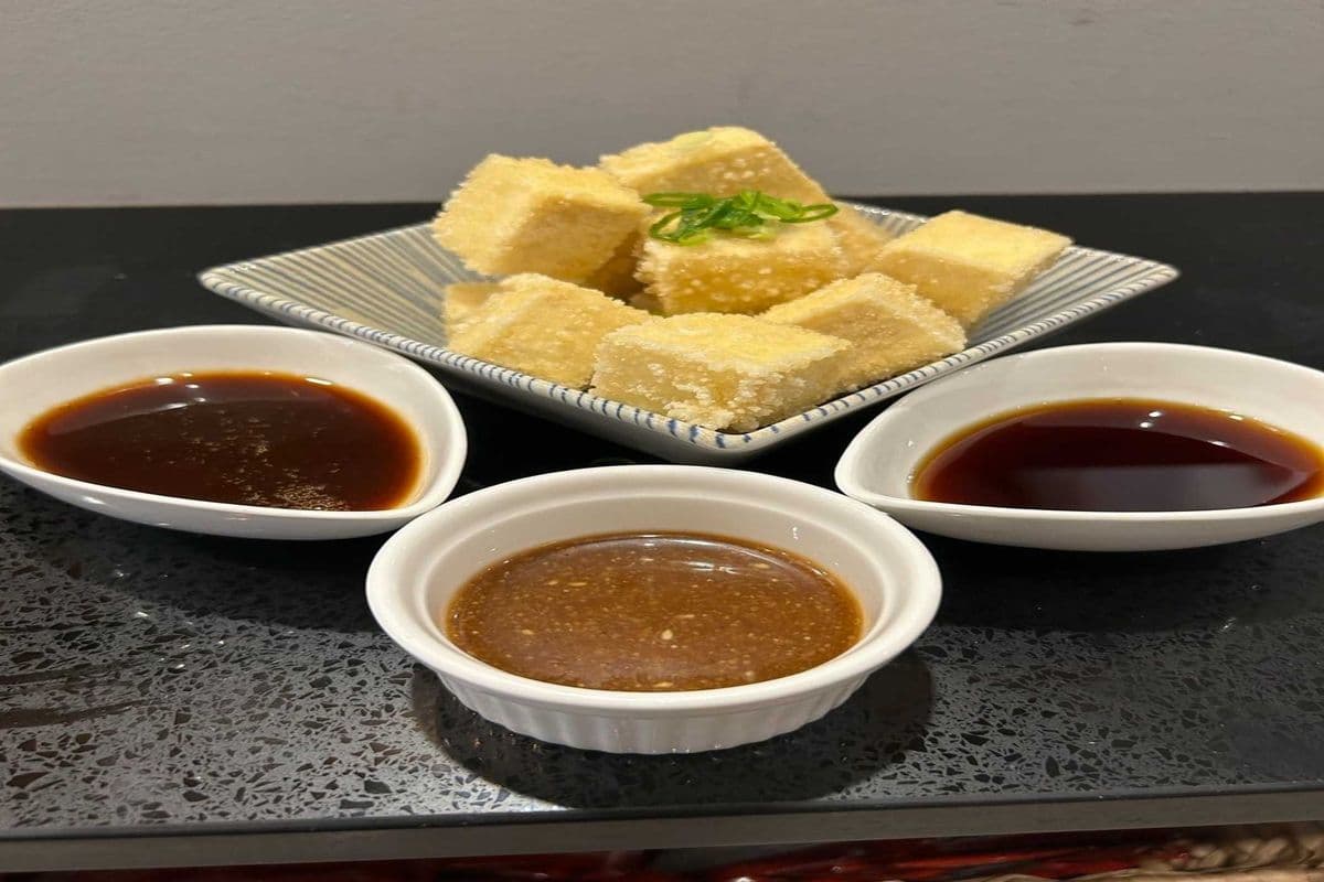 Triple Agedashi Tofu