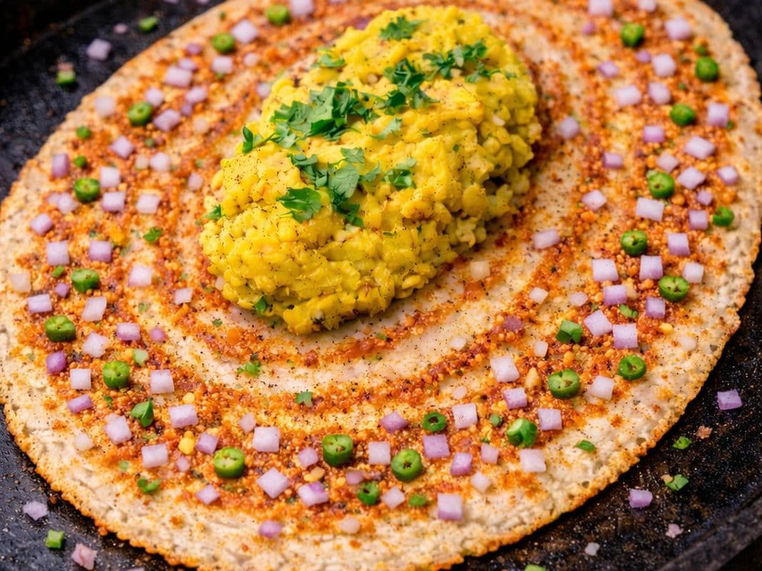 🌶🌶Tamarind Crunch Masala Dosa