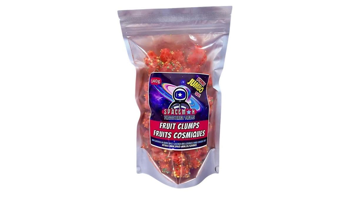 SPACE-MAN JUMBO - Fruit Clumps 140g - QUEBEC