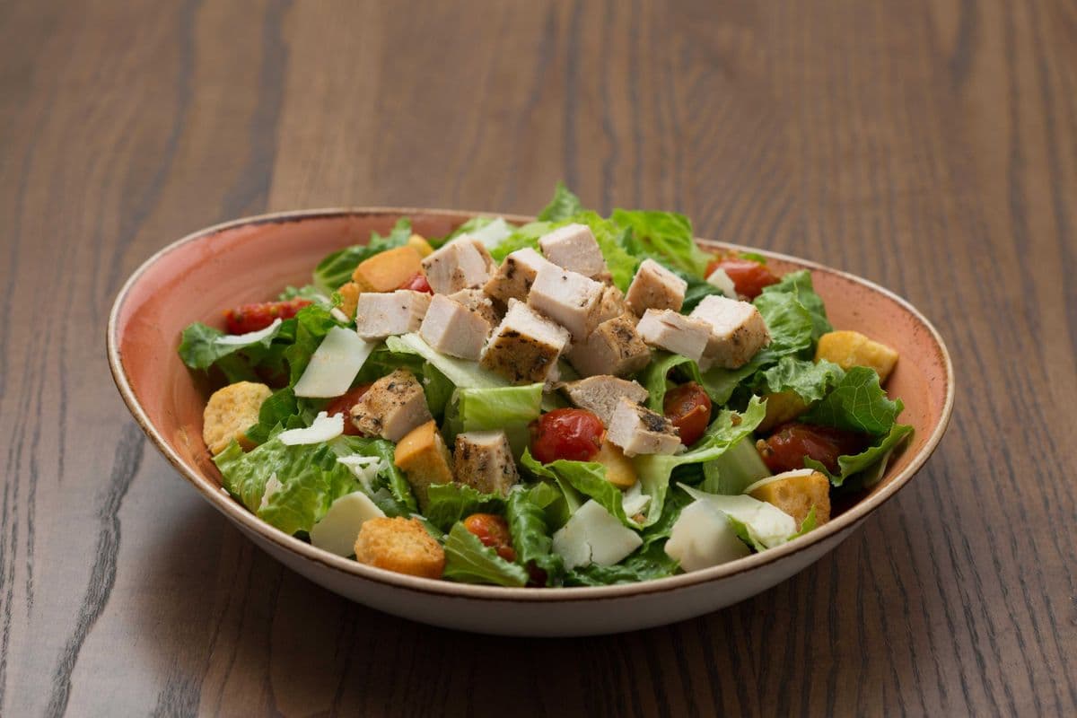 Chicken Caesar salad