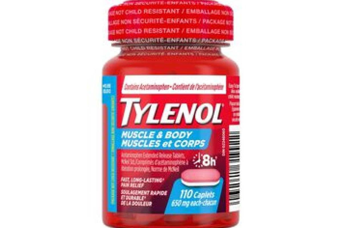 TYLENOL MUSCLE ACHE AND BODY PAIN (110)
